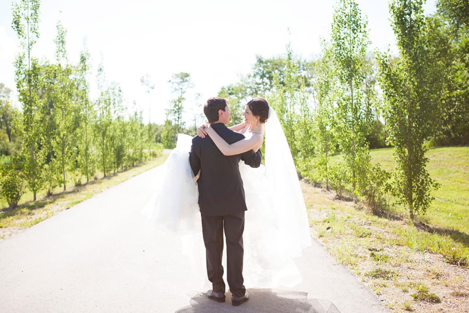 Prince Albert wedding photography, example of candid portraits of the bridge and groom by UBU Photos