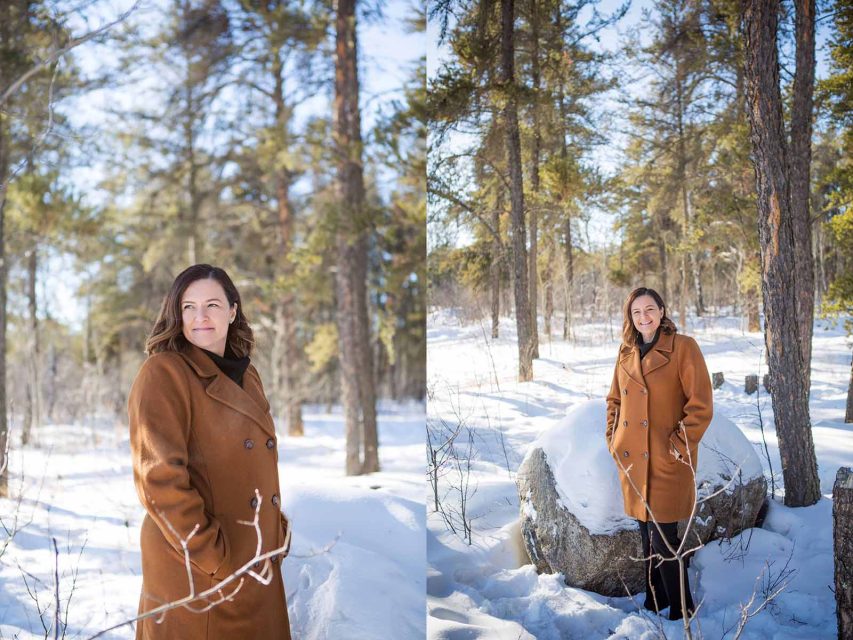 a collage of outdoor portraits, example of Prince Albert portrait photography